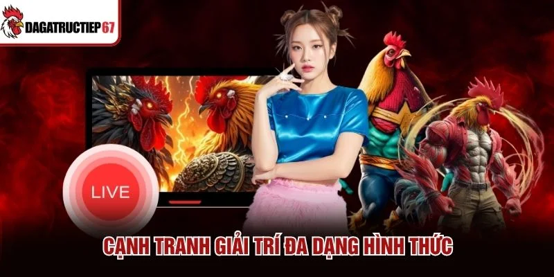 Cạnh tranh giải trí đa dạng hình thức Cạnh tranh giải trí đa dạng hình thức