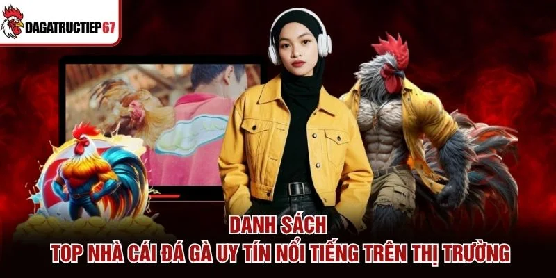 Danh sách top nhà cái đá gà uy tín nổi tiếng trên thị trường Danh sách top nhà cái đá gà uy tín nổi tiếng trên thị trường