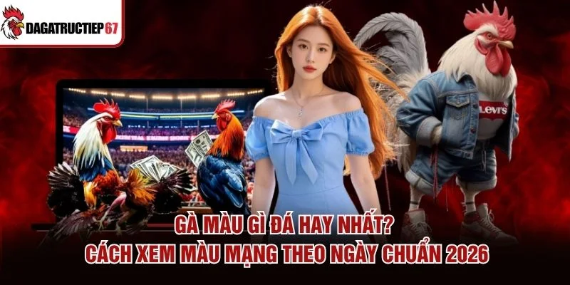 Gà Màu Gì Đá Hay Nhất? Cách Xem Màu Mạng Theo Ngày Chuẩn 2026